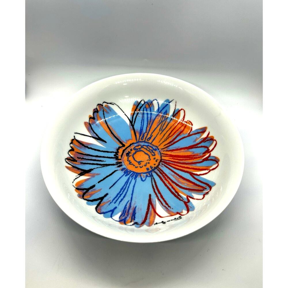Rosenthal Studio Line Andy Warhol "Daisy" Salad Pasta Serving Bowl Pop Art 9”